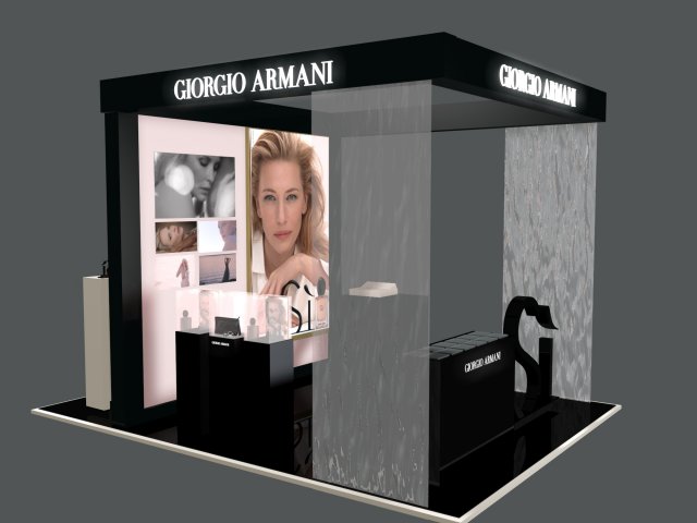 armani 3D Model .c4d .max .obj .3ds .fbx .stl .blend 
