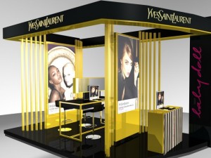 ysl stand atrium Modèle 3D