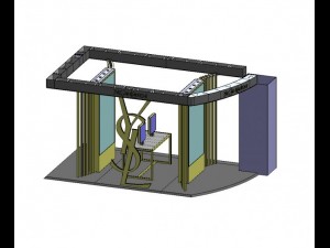 ysl stand atrium Modèle 3D