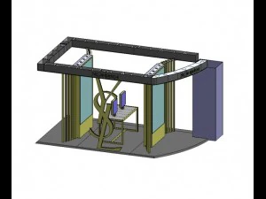 ysl stand atrium 3D Model