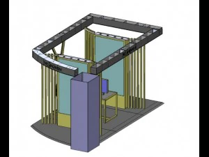 ysl stand atrium 3D Model