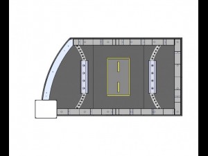 ysl stand atrium Modèle 3D