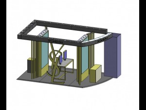 ysl stand atrium Modèle 3D