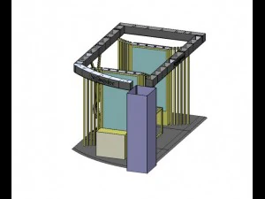 ysl stand atrium 3D Model