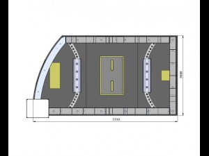 ysl stand atrium Modèle 3D