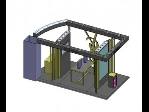 ysl stand atrium 3D Model