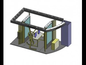 ysl stand atrium 3D Model