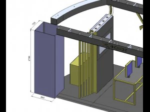 ysl stand atrium 3D Model
