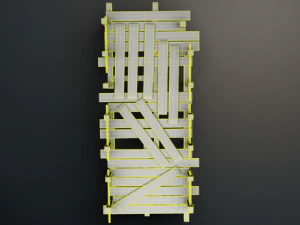 wood bridge 3D Model