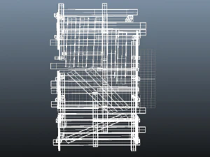 wood bridge 3D Model
