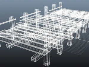 wood bridge 3D Model