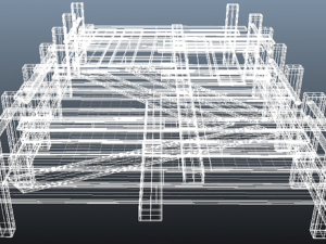 wood bridge Modelo 3D