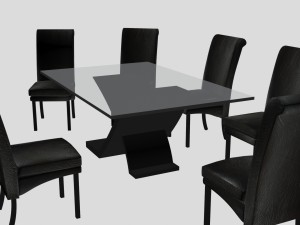 dinning table 3D-Modell