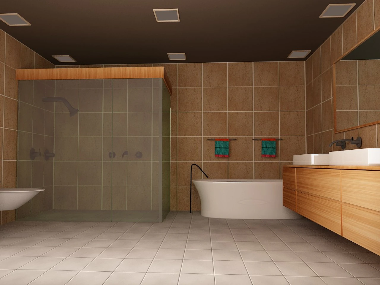 bathroom 3D Model .c4d .max .obj .3ds .fbx .stl .blend