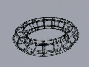 torus of circles ring 3D Print Model