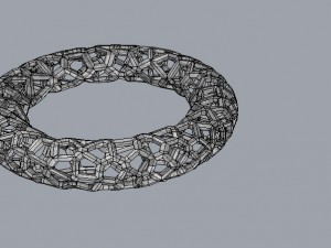 octagonal ring 3D 프린트 모델