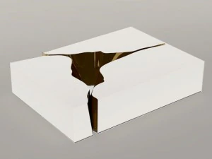 Środkowy st&oacute;ł lapiazu Model 3D