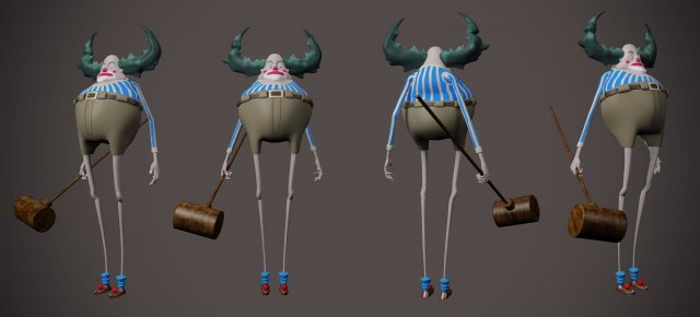 mr winkle 3D Model .c4d .max .obj .3ds .fbx .stl .blend