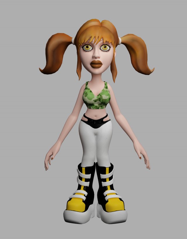 jolisa 3D 模型 .c4d .max .obj .3ds .fbx .stl .blend
