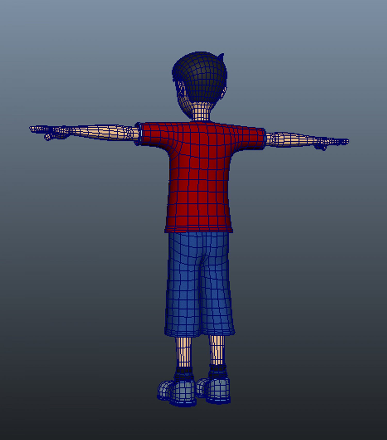 Toby 3D Model in Cartoon 3DExport
