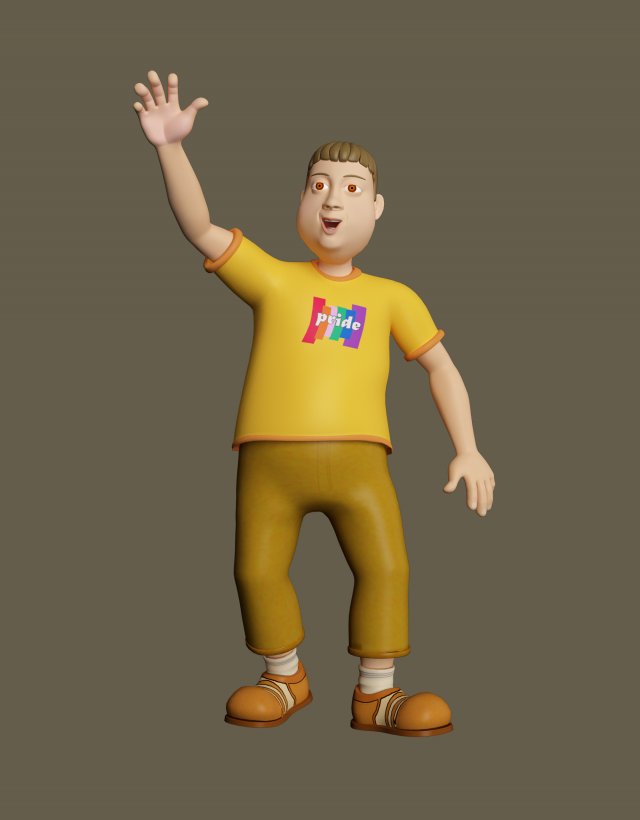 joy Modelo 3D .c4d .max .obj .3ds .fbx .stl .blend 
