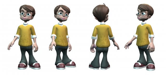 robert Modèle 3D .c4d .max .obj .3ds .fbx .stl .blend 