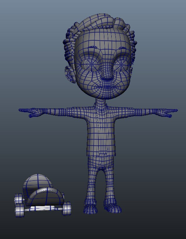 alex the boy 3D Model in Cartoon 3DExport