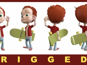 alex the boy Modello 3D