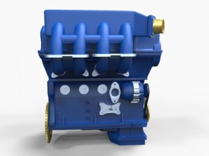 car engine 3D Model