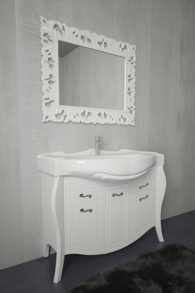 bathroom furniture 3D Model .c4d .max .obj .3ds .fbx .stl .blend