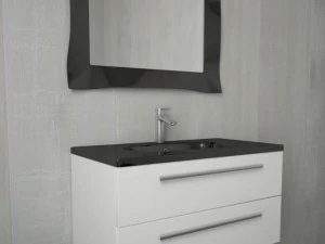 バスルーム用家具 クアドロブラック 3Dモデル