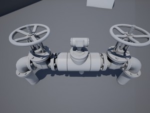 pbr modular pipes set 3D 모델