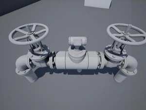 Set tubi modulari pbr Modello 3D