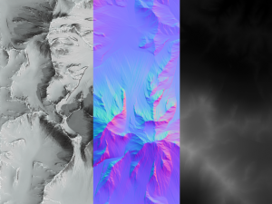 snow mountain 3D Модель