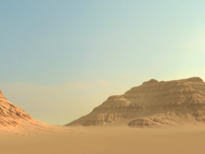 desert cliffs mountain 3D Model