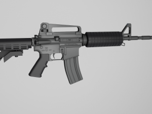 m4a1 3D-Modell