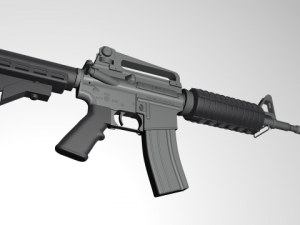 m4a1 3D 模型