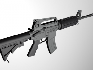 m4a1 3D 模型