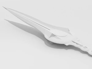 high poly sword model 3D Print Model