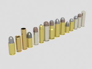ravolver bullet pack 3D Model