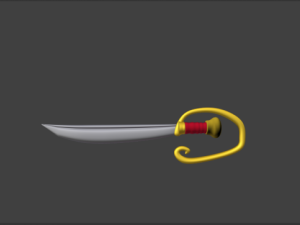 medieval sword 3D Model