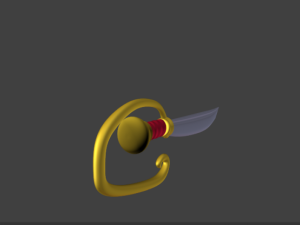 medieval sword 3D Model