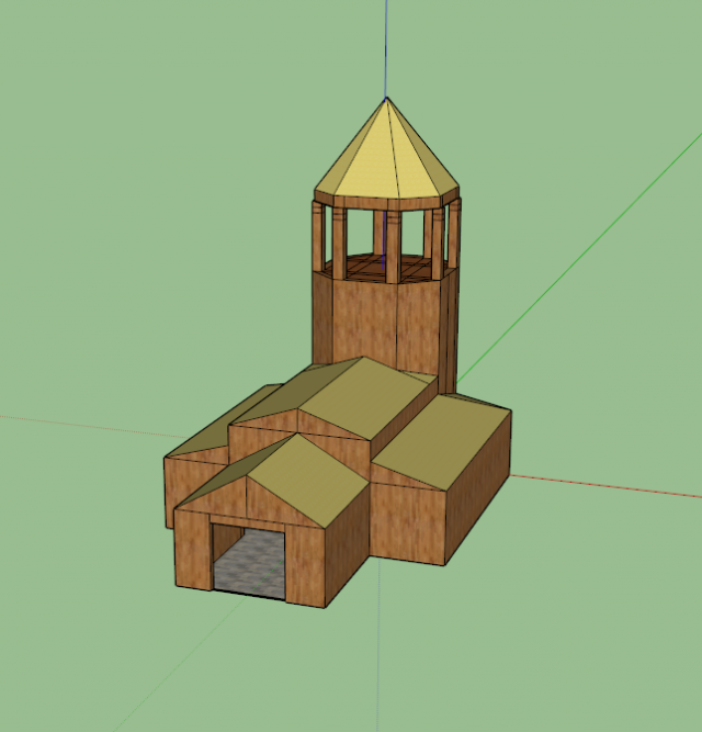 townhall 3Dモデル .c4d .max .obj .3ds .fbx .stl .blend 