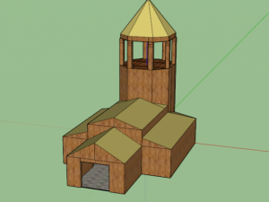 townhall 3D Model