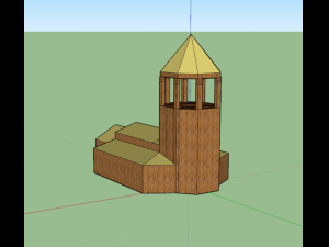townhall 3Dモデル