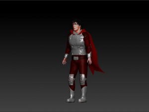 roman captain general 3D Model