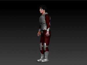 roman captain general 3D Model