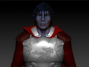 roman captain general 3D Model