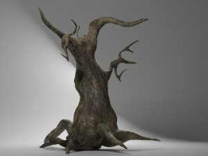 evil tree halloween 3D मॉडल