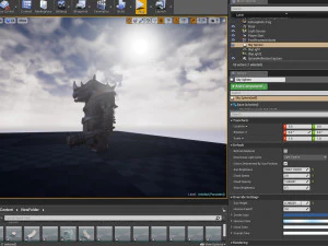 rhino warrior game character 3D Model